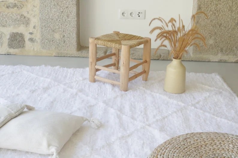 Pellavamatto luonnonmateriaalien ystävälle