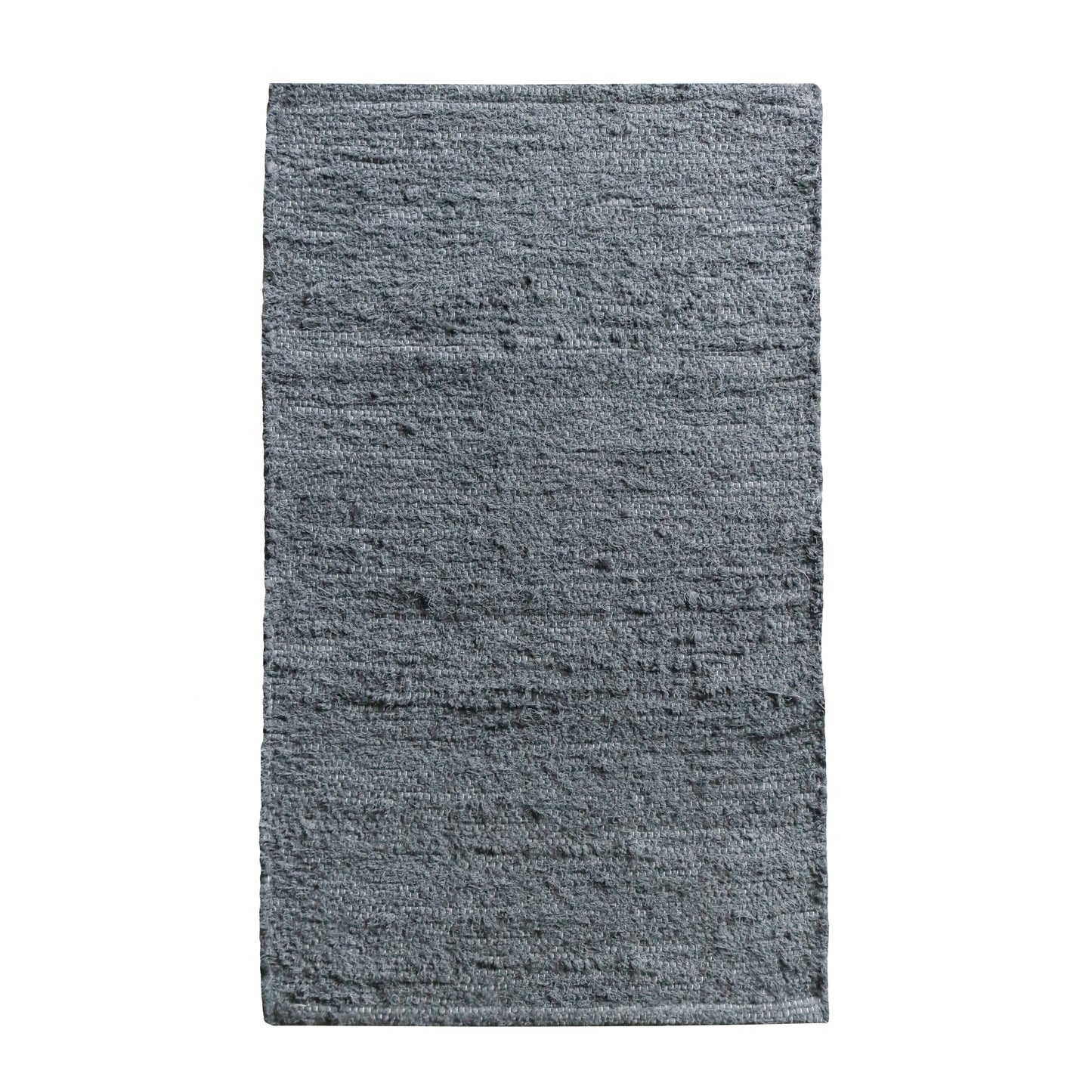 KÄSINKUDOTTU OLOHUONEEN MATTO - SINIHARMAA