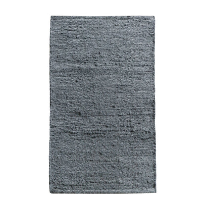 KÄSINKUDOTTU OLOHUONEEN MATTO - SINIHARMAA