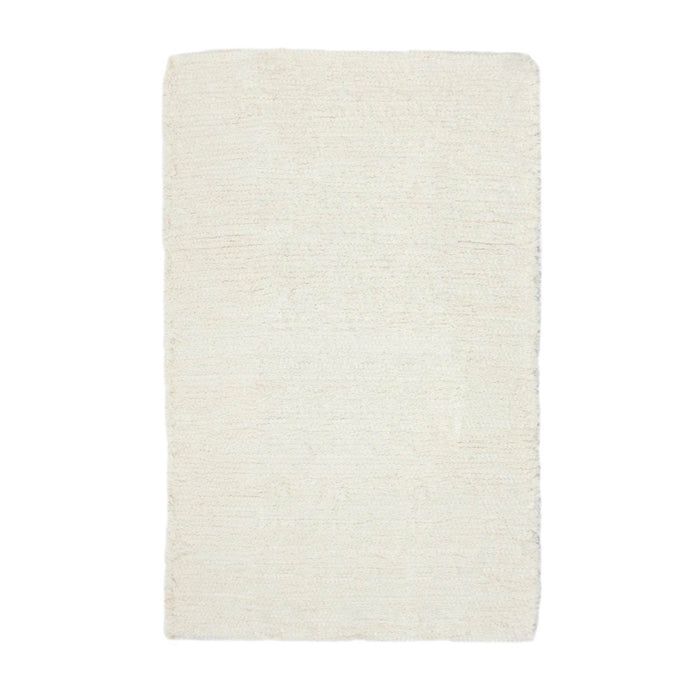 KÄSINKUDOTTU OLOHUONEEN MATTO - VALKOINEN