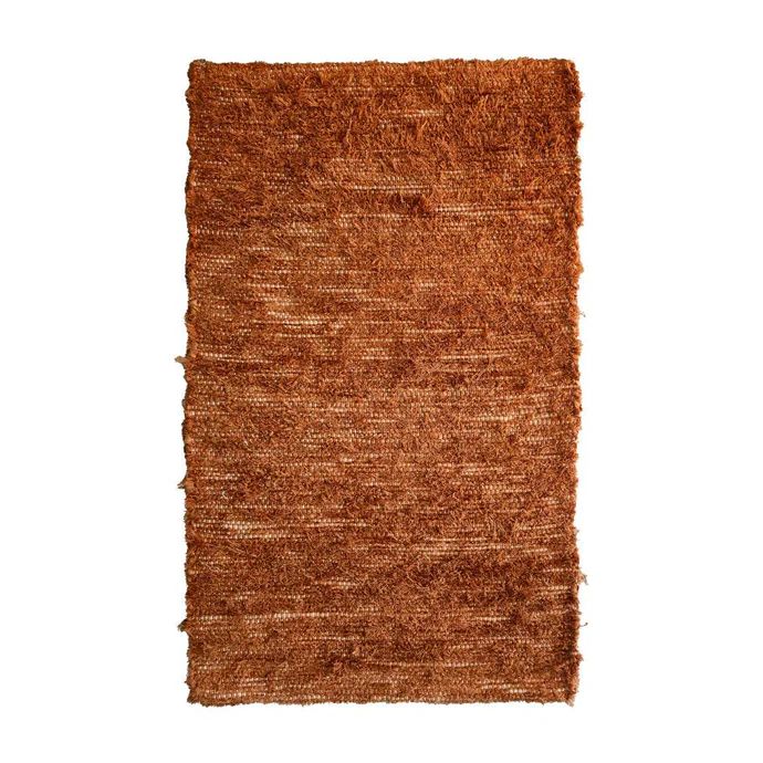 KÄSINKUDOTTU OLOHUONEEN MATTO - RUOSTE