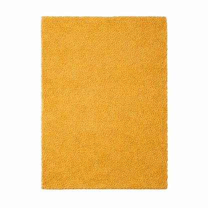 KÄSINKUDOTTU OLOHUONEEN MATTO -  SINAPINKELTAINEN